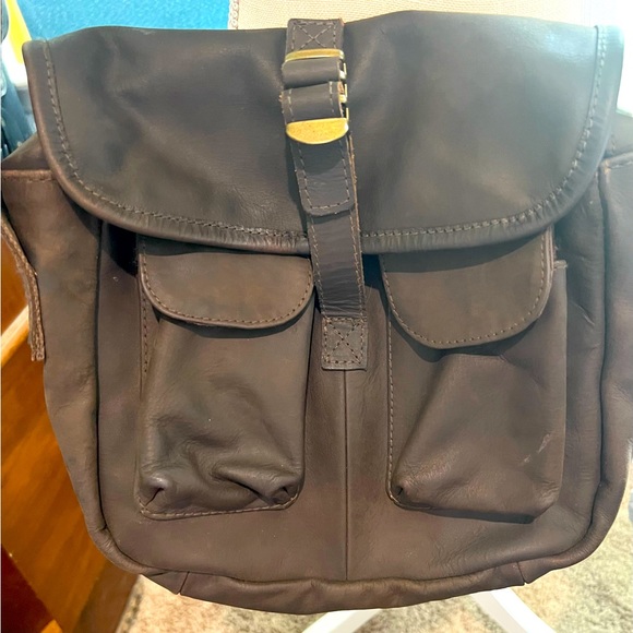 Rothco new leather messenger bag - Picture 2 of 7